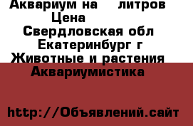 Аквариум на 95 литров › Цена ­ 1 100 - Свердловская обл., Екатеринбург г. Животные и растения » Аквариумистика   